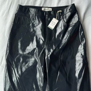 Abercrombie Leather Pants